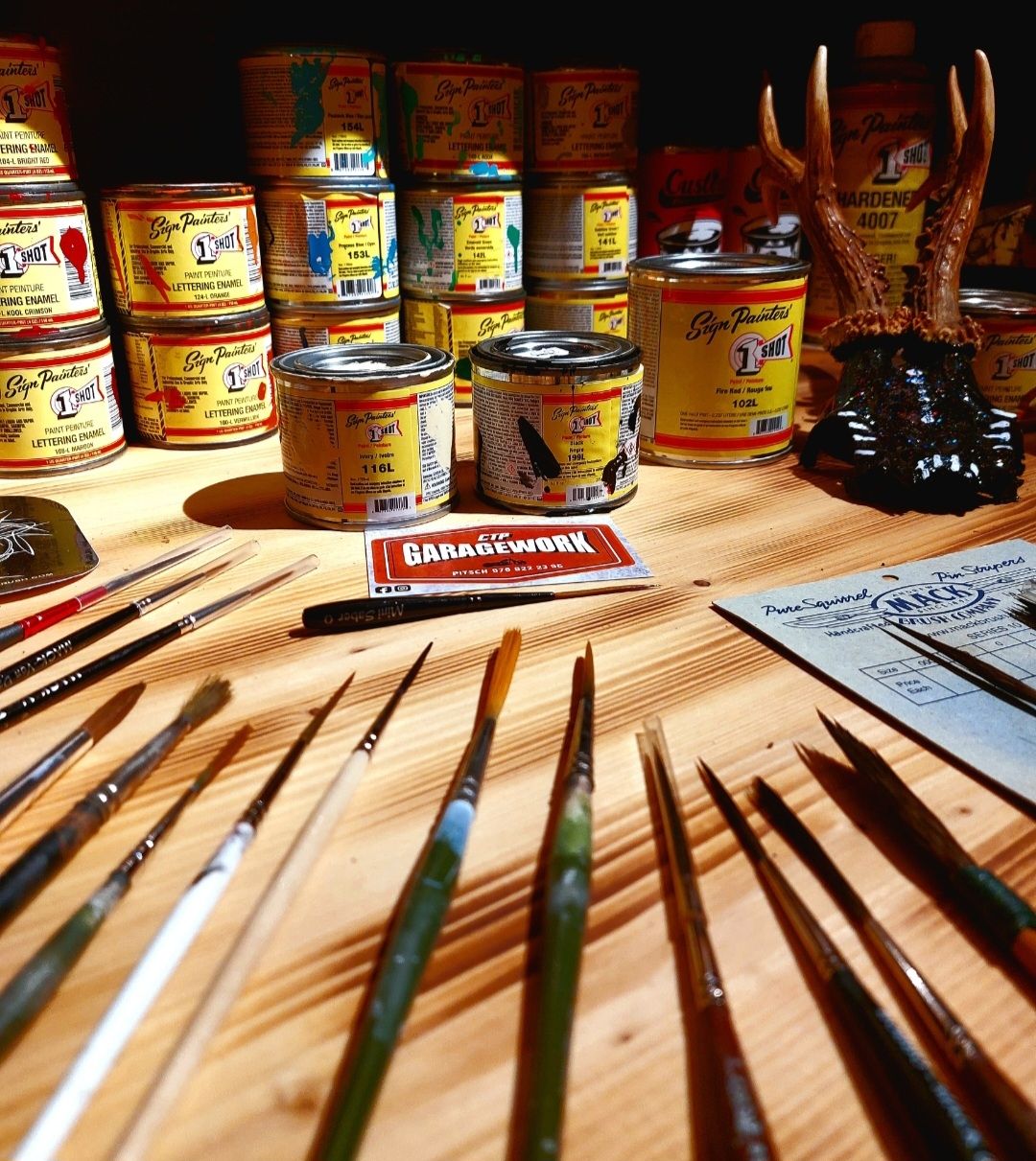 Pinsel: Alte Säge'' Save the Chopper s! ". Handmade Pinstriping CH. – Gebraucht aus Willisau von Pzm81 8