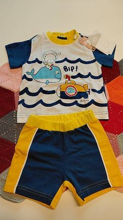Chicco Set Grösse 68, kurze Hose und T Shirt
