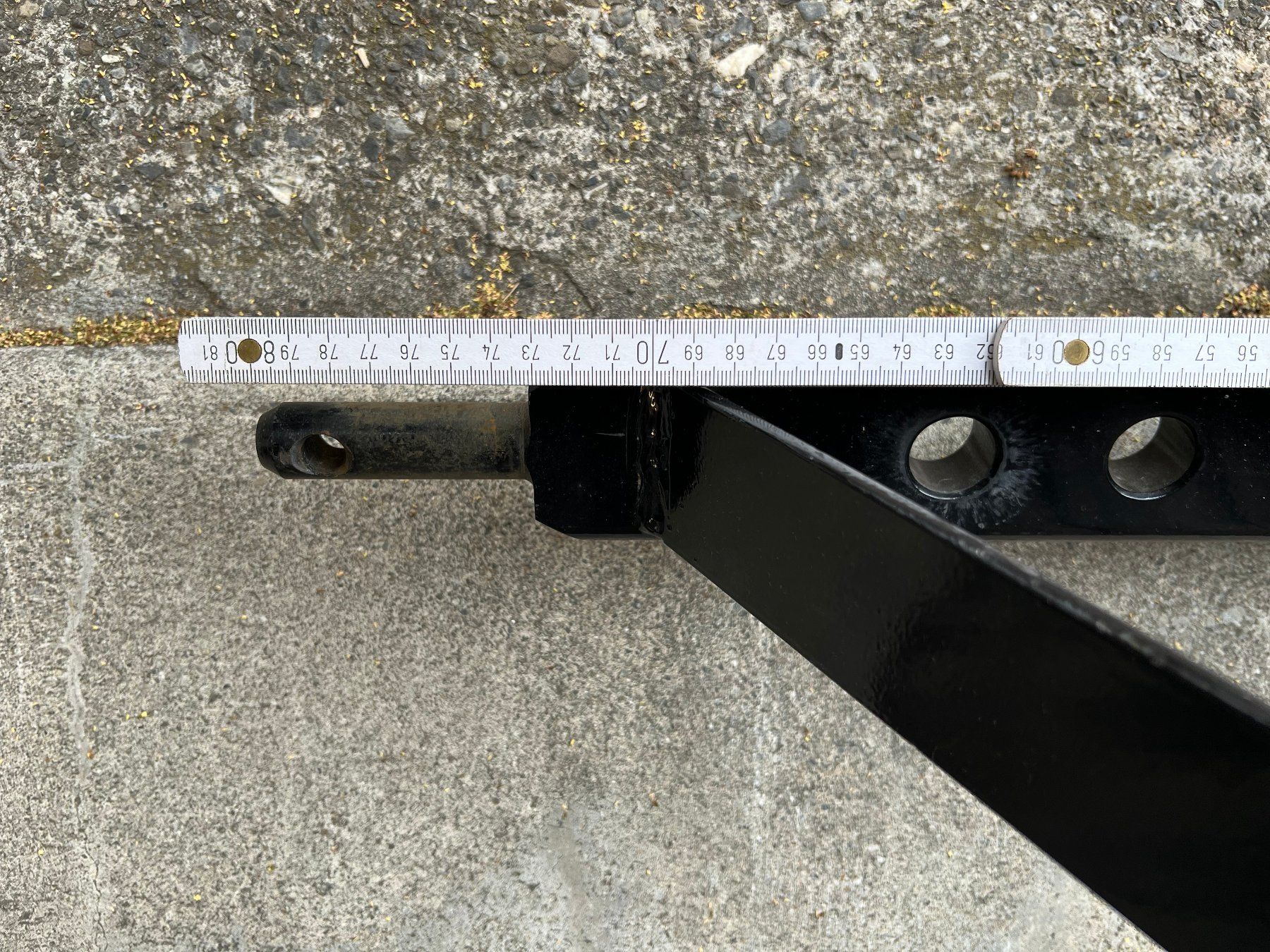 Ganci per rimorchio: Ackerschiene Kat 2-verdrehsicher  812 mm lang – Usato da Maienfeld venduto da Toscali 2