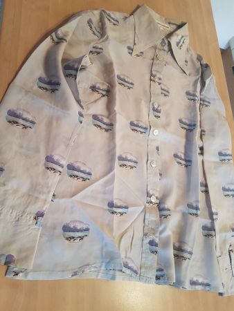 Chemisier vintage taille 42 marque Louis London 66% acétat