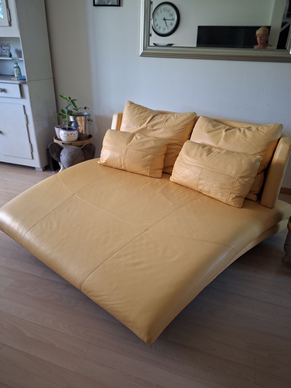 Divani: Rolf Benz Liegesofa gelb – Usato da Elgg venduto da Bijou2010 1
