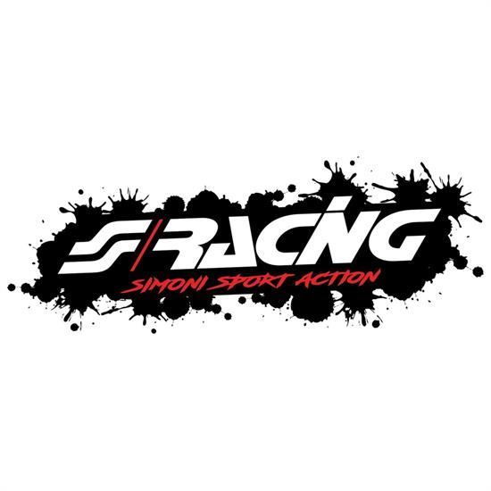 Sticker: Simoni Racing Aufkleber Sticker ca. 135x55mm – Nuovo e nell'imballaggio originale da Goldach venduto da SSRConzept