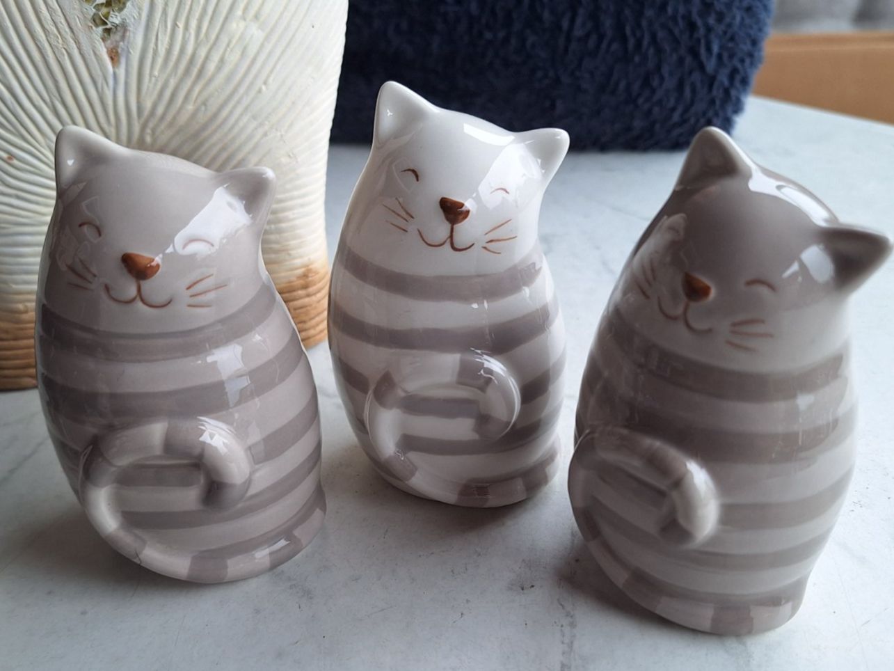 Statuette: KATZENFIGUREN SAMMLUNG – Usato da Huttwil venduto da Kunterbuntli 3