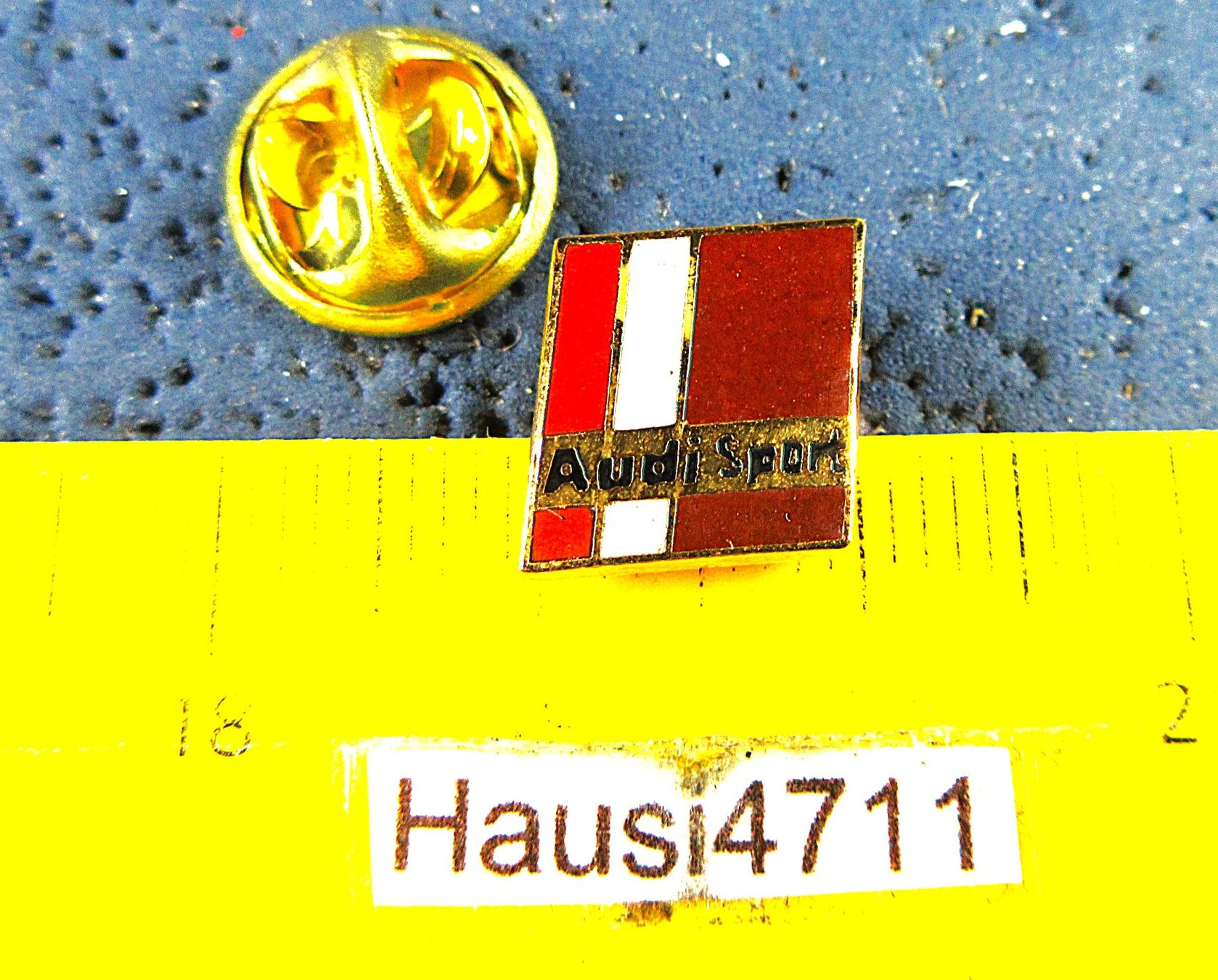 AUDI SPORT AUTO LOGO RACING PIN ENAMEL KLEIN-FEIN-EDEL (Gebraucht) in ...