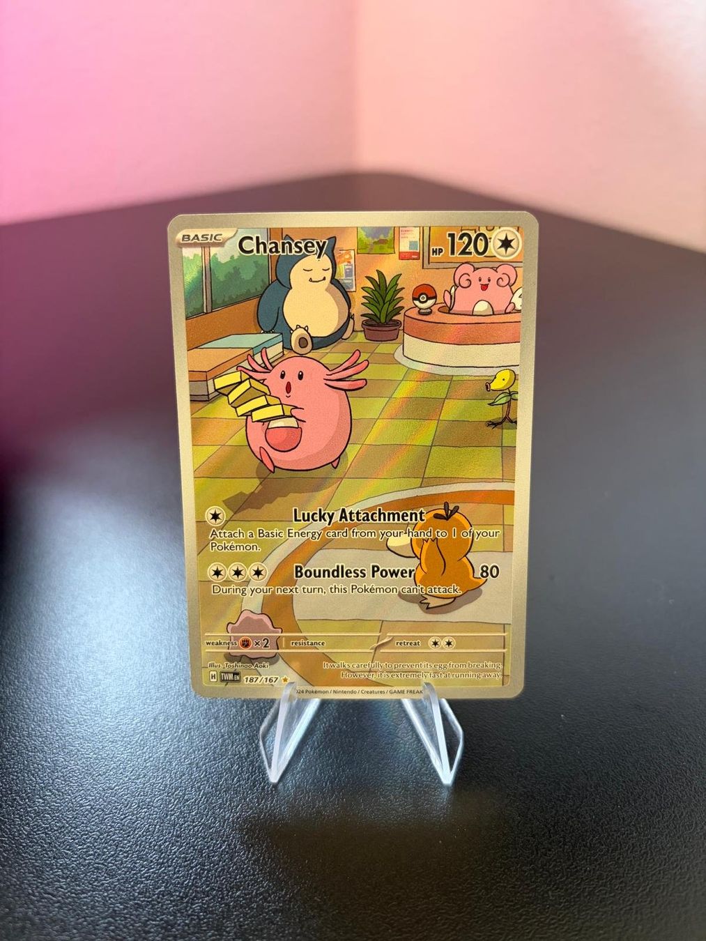 Pokémon Carte collezionabili: Chansey 187 - englisch – Nuovo (secondo la descrizione) da Bern venduto da GiulianoMas