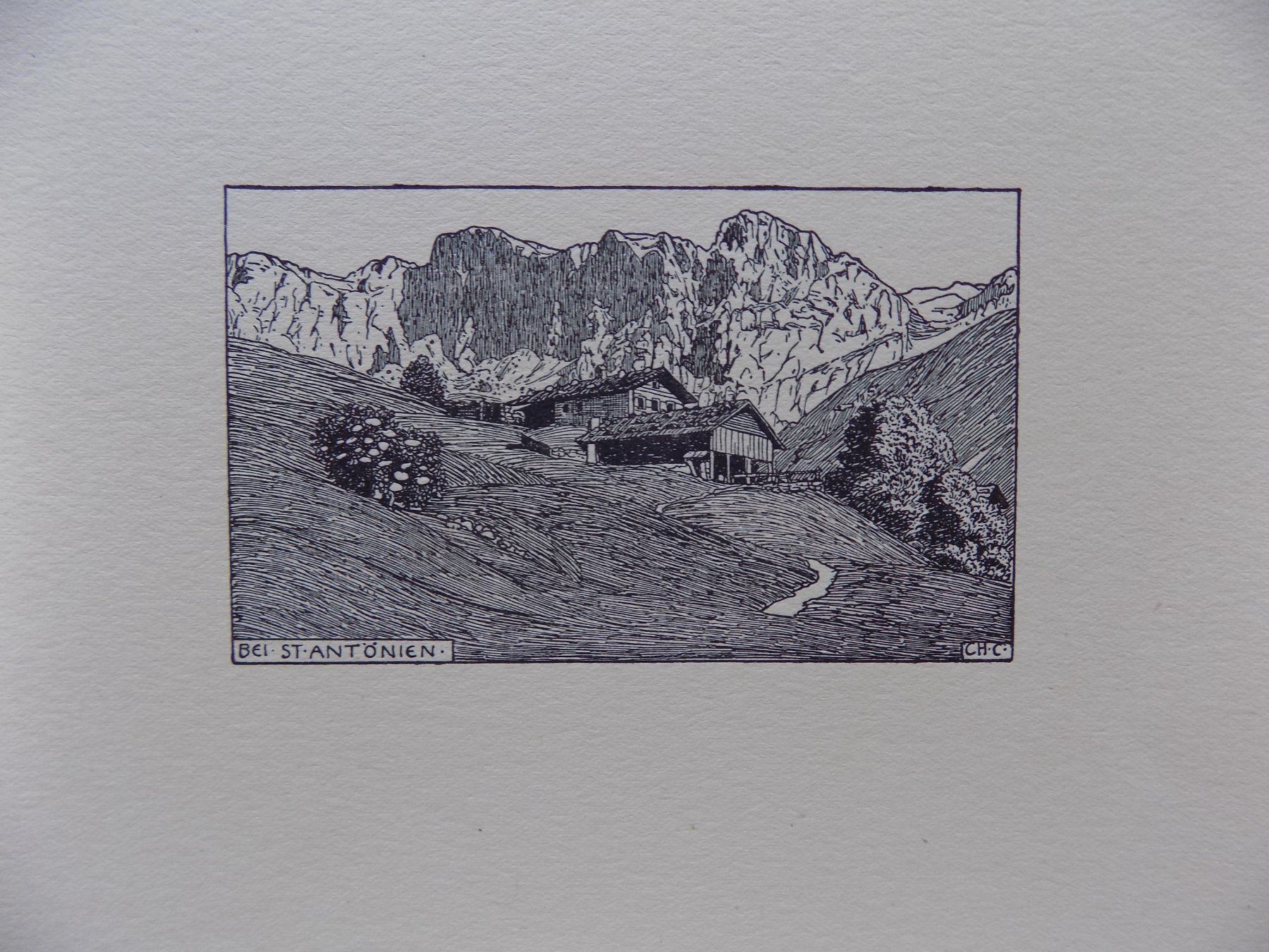 Gravures: St.Antönien – D'occasion à Risch par Rischli15 1