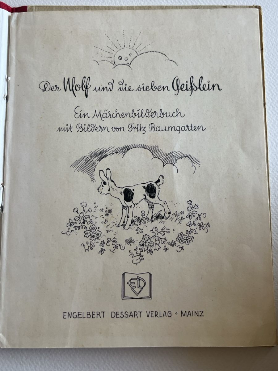 Libri: Märchenbuch: Der Wolf und die sieben Geisslein, – Usato da Forch venduto da tieckr 1