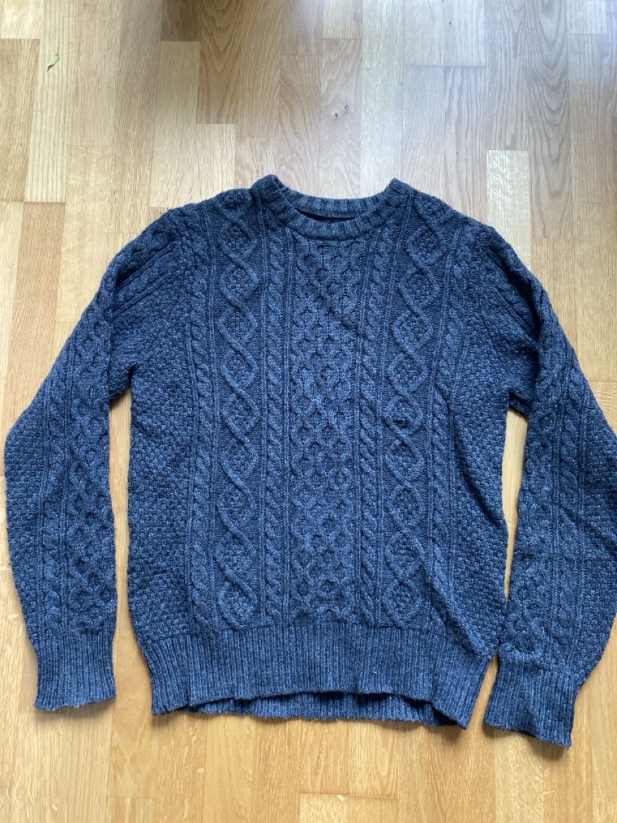 H&M Maglioni & Felpe: Strickpullover in Dunkelgrau, Gr. M – Usato da Burgdorf venduto da allesolivia