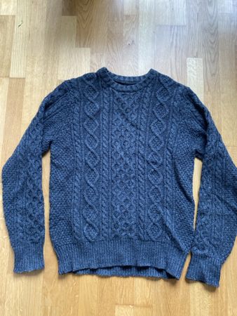 Strickpullover in Dunkelgrau, Gr. M
