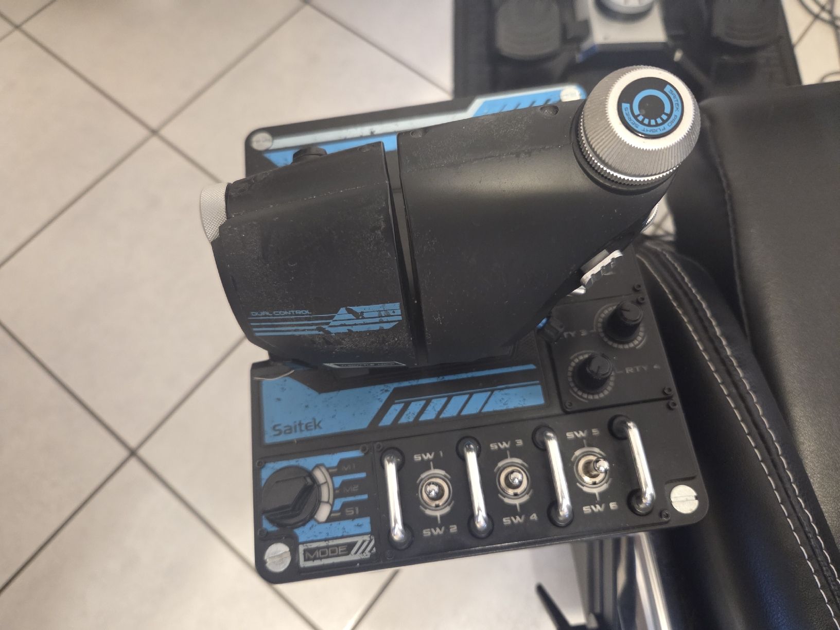 Saitek Controller: Joystick Saitek X-55 Rhino HOTAS – Usato da Vicques venduto da art_9tks 1