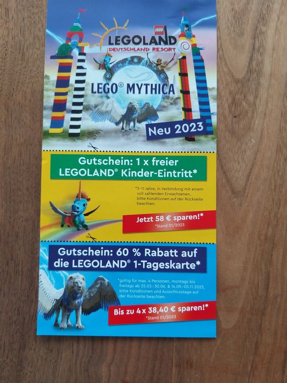 Gutschein Legoland Kaufen auf Ricardo