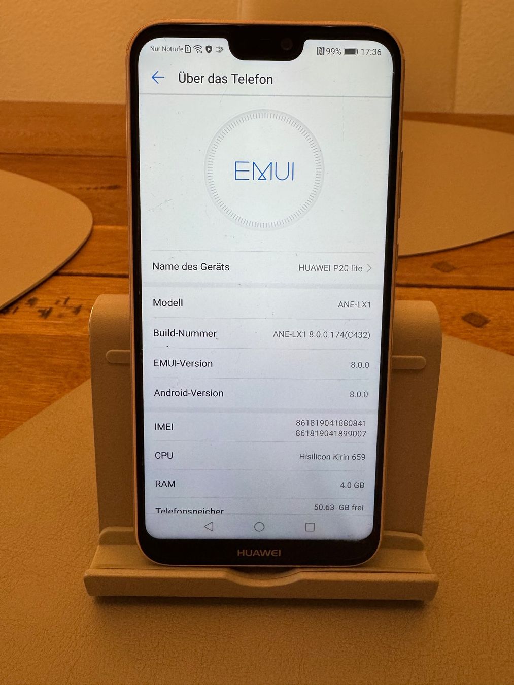 Huawei Telefoni cellulari / Smartphones: Huawei P20 Lite – 64 GB – Usato da Adliswil venduto da Busys 1