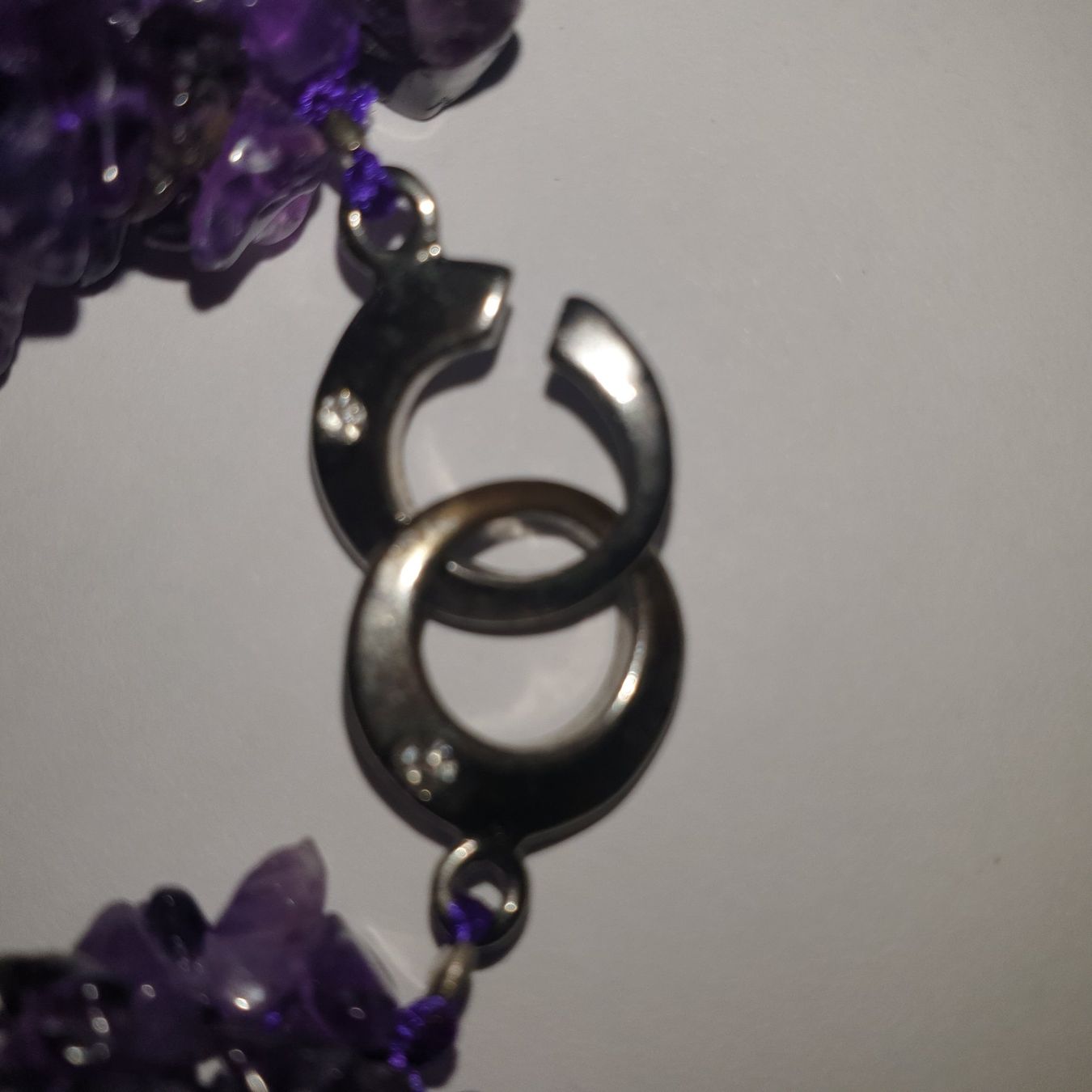 Ketten: Collier mit edlen Amethysten (keine "billig-Steine") – Gebraucht aus Aefligen von Akoni 5