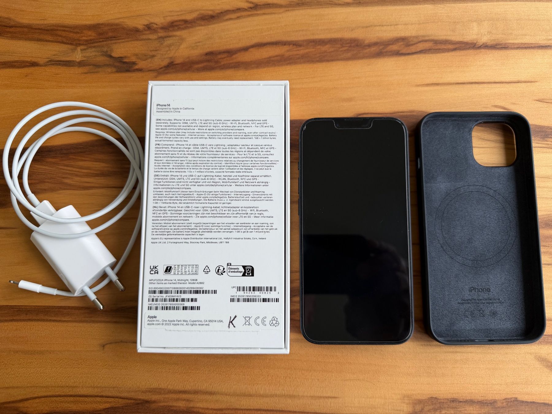 Apple Portables: iPhone 14 Midnight 128 GB schwarz – D'occasion à Liestal par KUBULI28 3