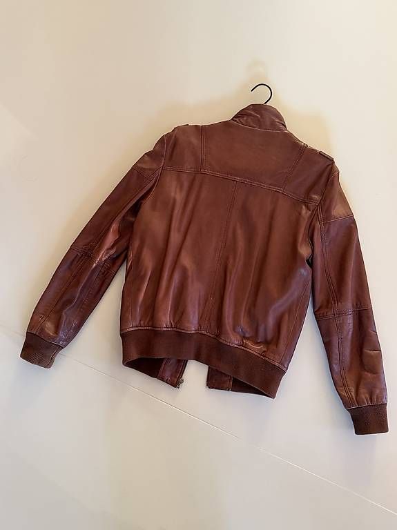 Giacche: Paul Lederjacke / Bomberjacke aus Echtleder  Grösse S – Usato da Murten venduto da JCapt 3