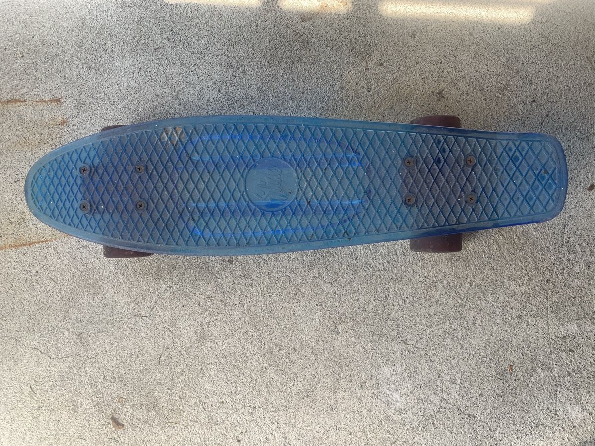 Penny Skateboards Skateboards: Original Penny Board Skateboard, in blau – Usato da Waltenschwil venduto da pipapo71