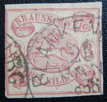 Braunschweig Kat. 12 gest. 1862 Kat. 260 Euro