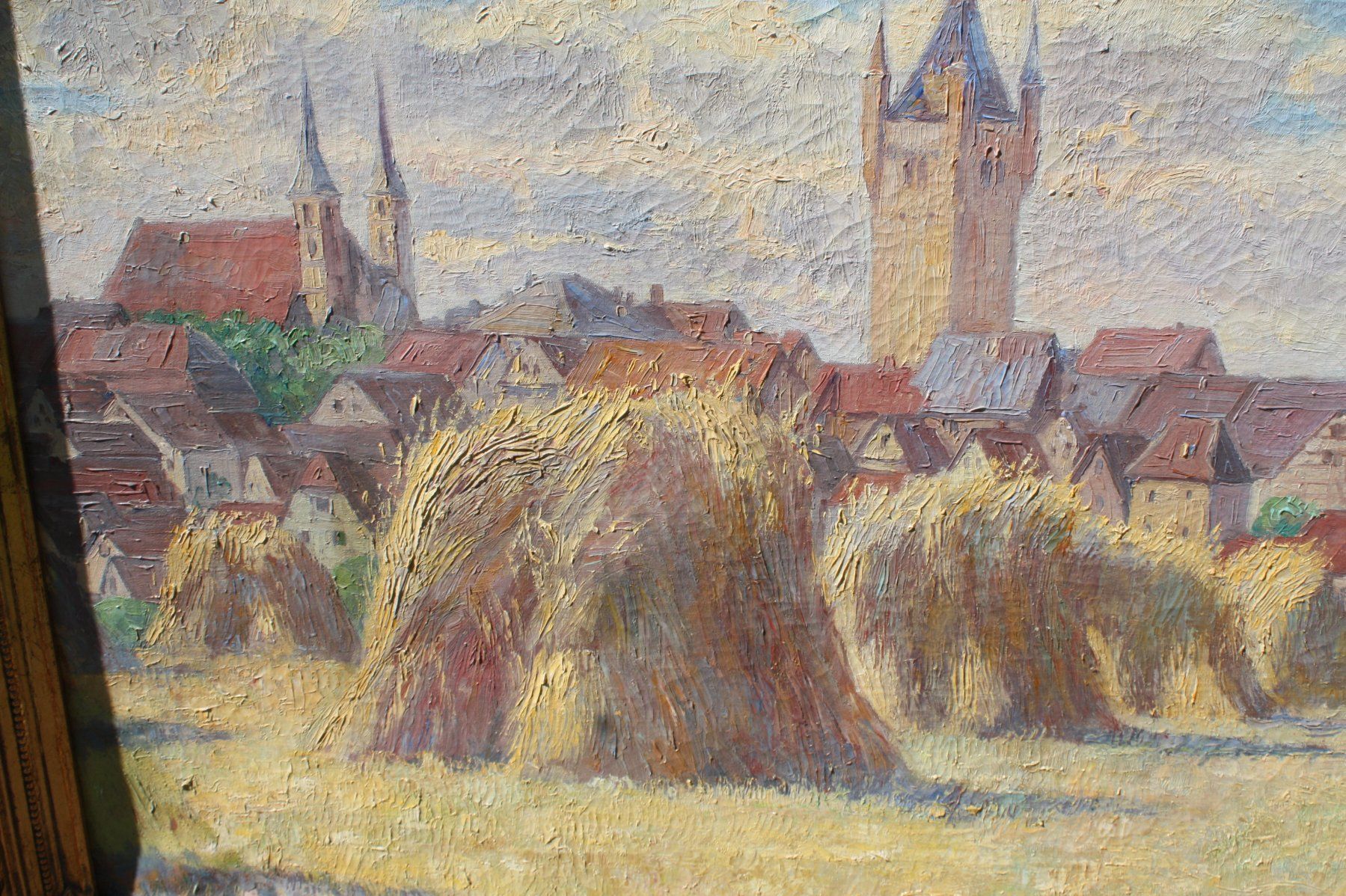 Dipinti: Landschaft Fritz Osswald – Usato da Altstätten SG venduto da sulim 3