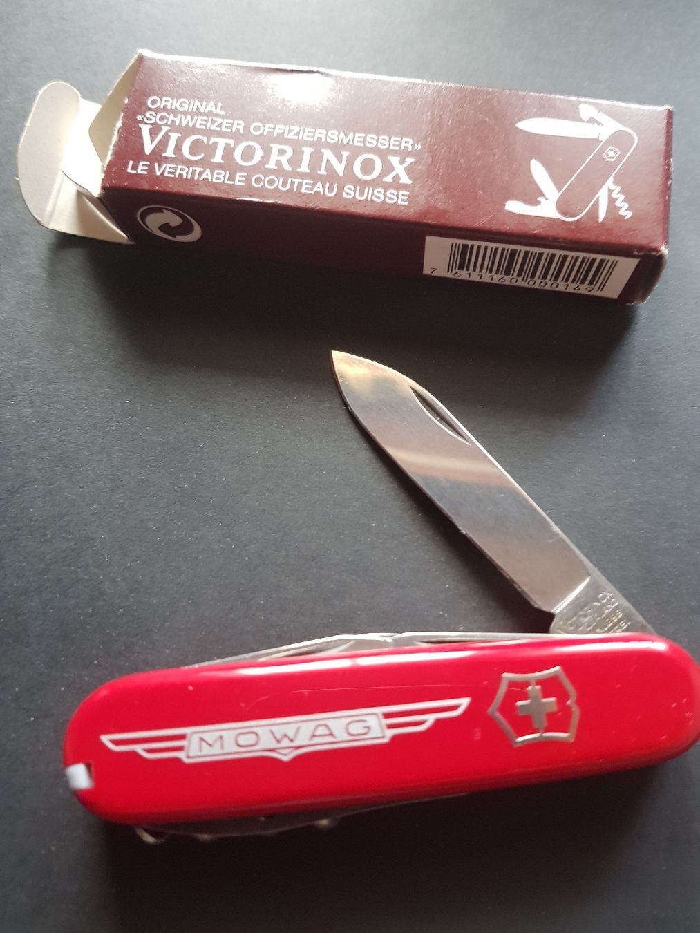 Victorinox Taschenmesser: Mowag Victorinox Sackmesser – Neu und originalverpackt aus Altnau von samira41