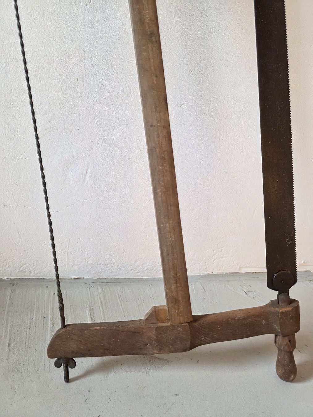 Seghe: Antike Handsäge / Spannsäge – Usato da Uster venduto da Cruleye 3