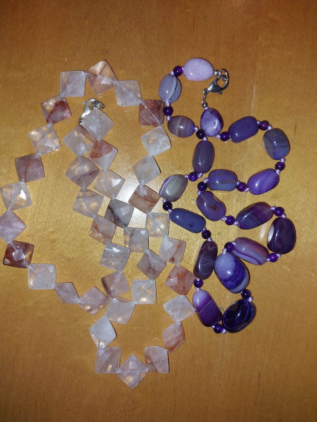 Catenine: Set of 2 stone  Necklaces – Usato da Stabio venduto da g_collector7