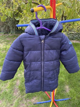 Kinder Wintermantel Grösse 86/92 gefüttert