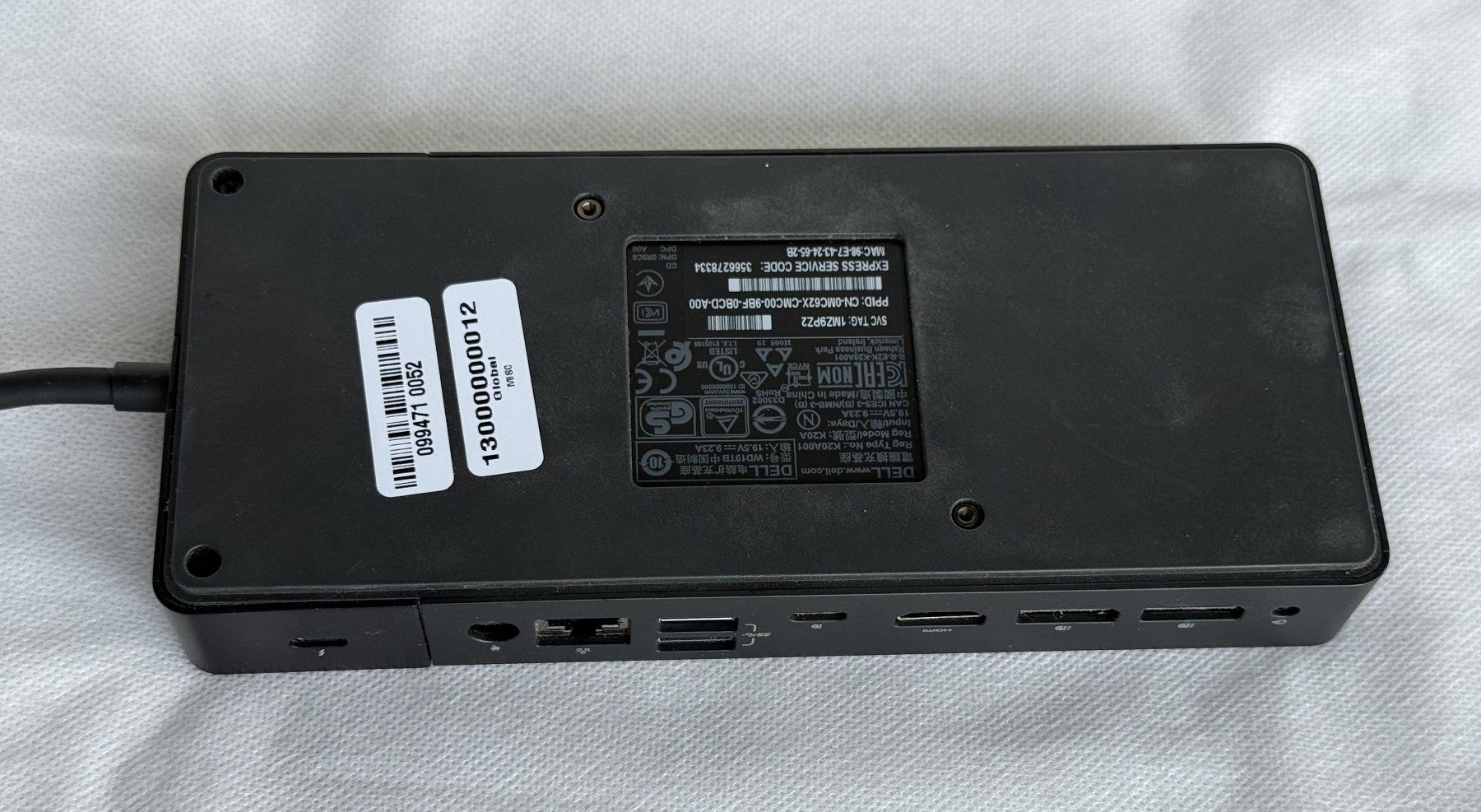 Dell Dockingstation: Dell WD19TB Dockingstation – Gebraucht aus Zürich von Lbreuss 3