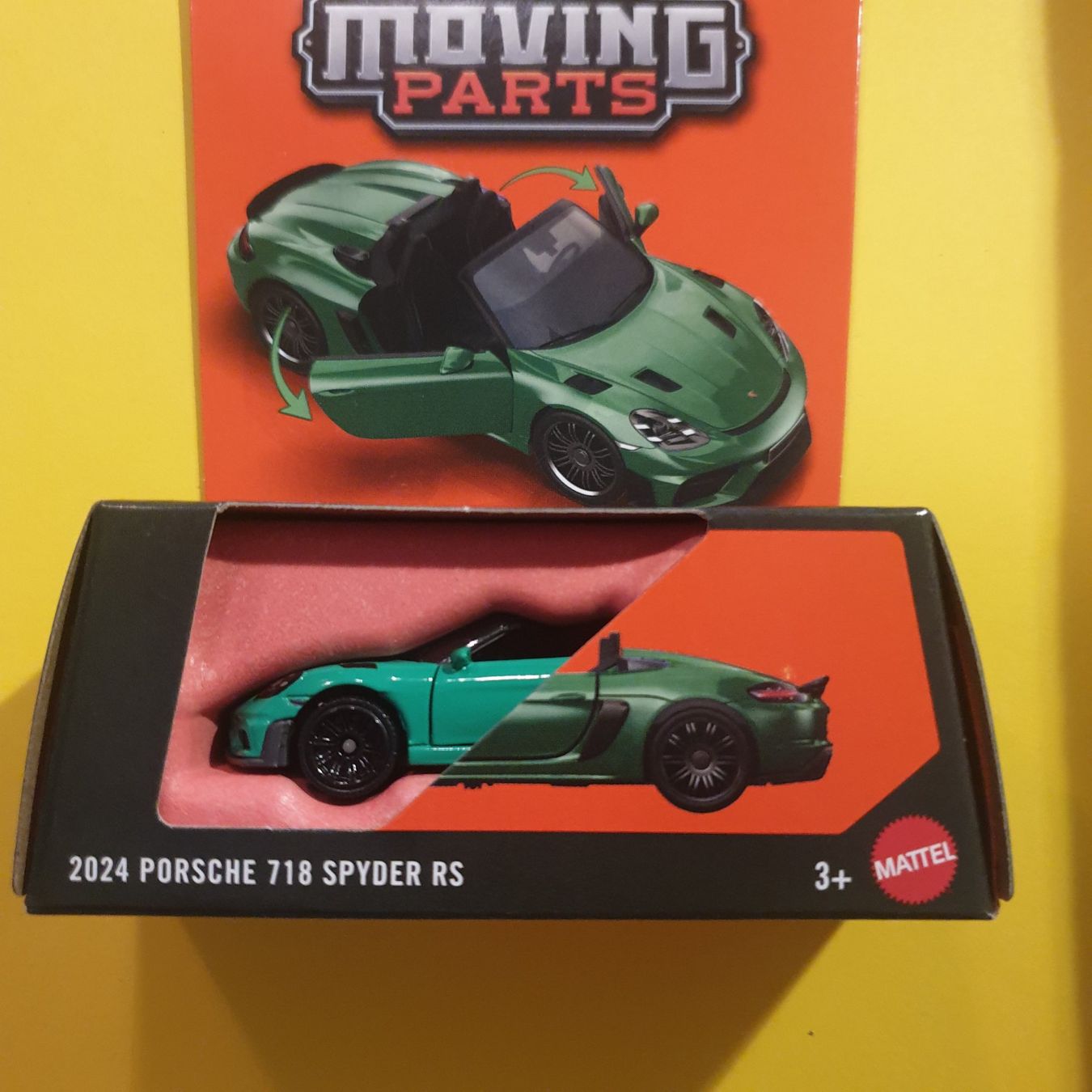 Matchbox Modellautos: Matchbox 2024 Porsche 718 Spyder RS – Neu und originalverpackt aus Oftringen von Rotor 1