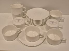 Villeroy & Boch Alba – 8 Tassen mit Untertassen Top zustand