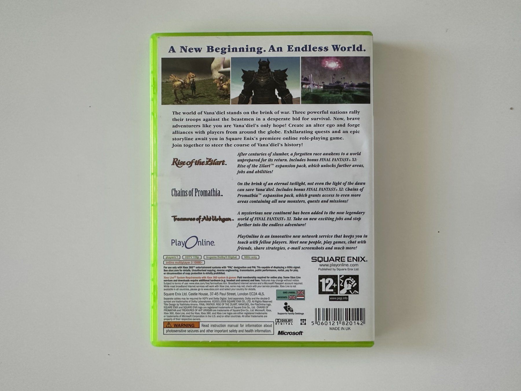 Microsoft Giochi: Final Fantasy XI, Xbox 360 – Usato da Couvet venduto da Aura_aura 2
