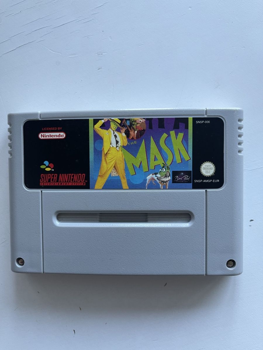 Nintendo Giochi: Jeux snes the mask  – Usato da Genève venduto da Gameretro.85