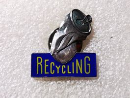 Ansteckpin 60: alu Recycling