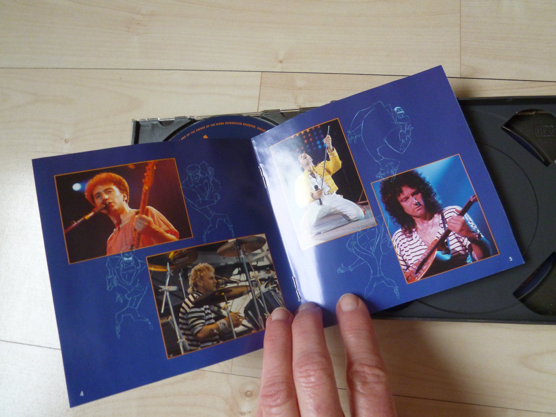 CD: Doppel CD QUEEN  Live at WEMBLEY'86 – Usato da Dättlikon venduto da Mamakuga 2