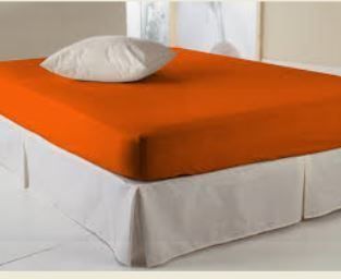 Biancheria da letto: TICINO ORANGE  JERSEY-FIX  140/160x200cm – Nuovo (secondo la descrizione) da Oensingen venduto da Smart2006