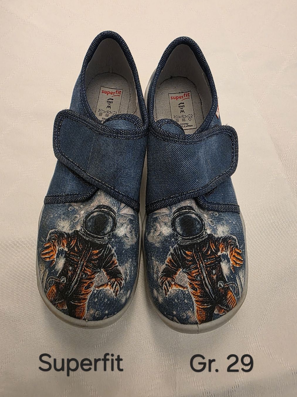 Superfit Scarpe per ragazzi: Superfit Hausschuhe Astronauten Gr. 29  – Usato da Hermrigen venduto da R20121989