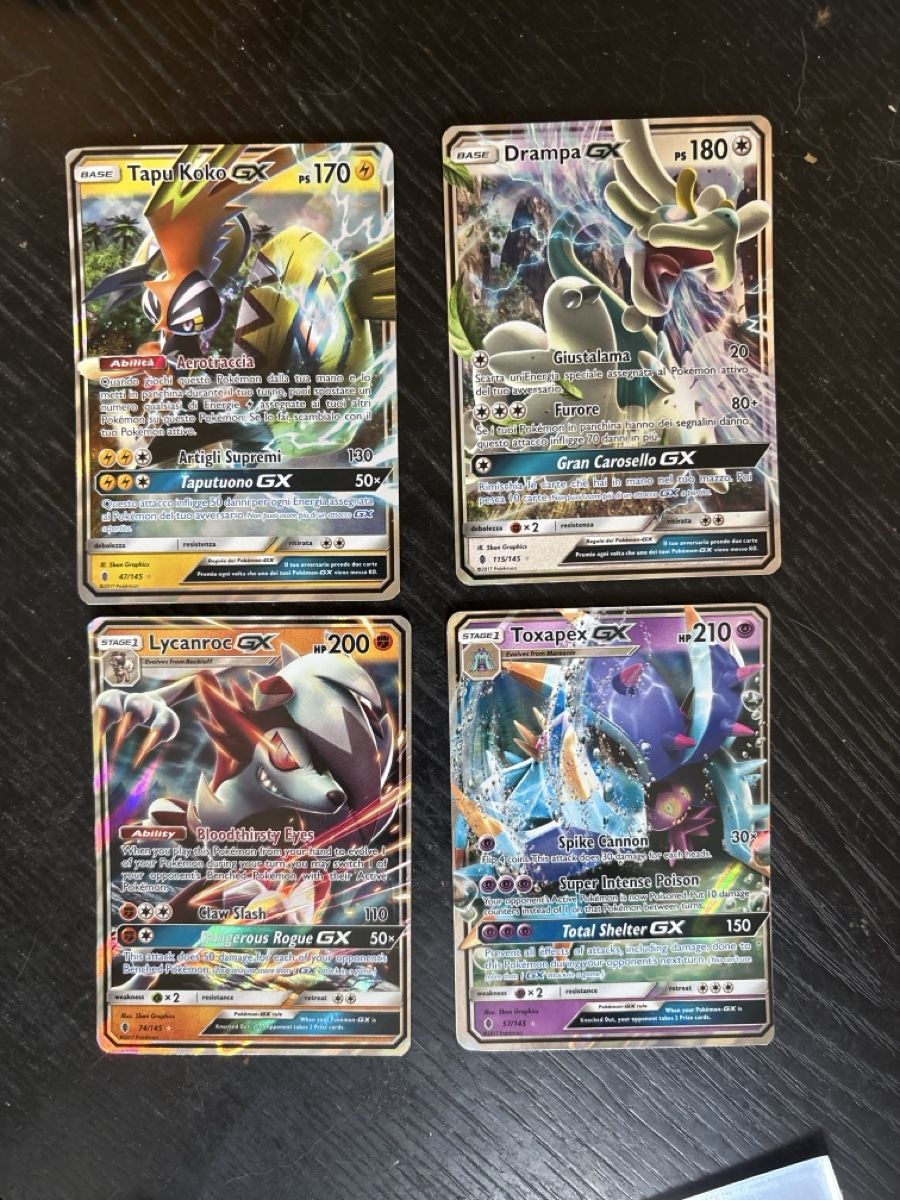 Pokémon Carte collezionabili: Guardian Rising GX bundle. From 1 chf  – Usato da Davesco-Soragno venduto da luiginix3939