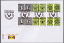 1843-2018, 175 J.CH-Briefmarken SPEZIAL-AUSGABE: ZÜRICH+GENF