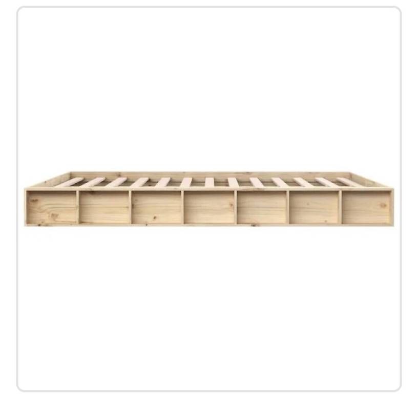 Vidaxl Letti: Holzbett 200x200cm – Nuovo e nell'imballaggio originale da Zürich venduto da jon_vcz2 1