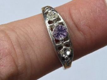 Anelli: Bague style améthyste, taille 52 – Nuovo (secondo la descrizione) da Territet venduto da Cenh 4
