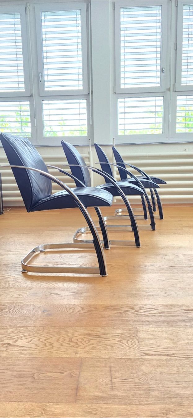 Girsberger Sedie: 4 fauteuils freischwinger,  girsberger canteliver – Usato da Pieterlen venduto da mou_hx6c 2