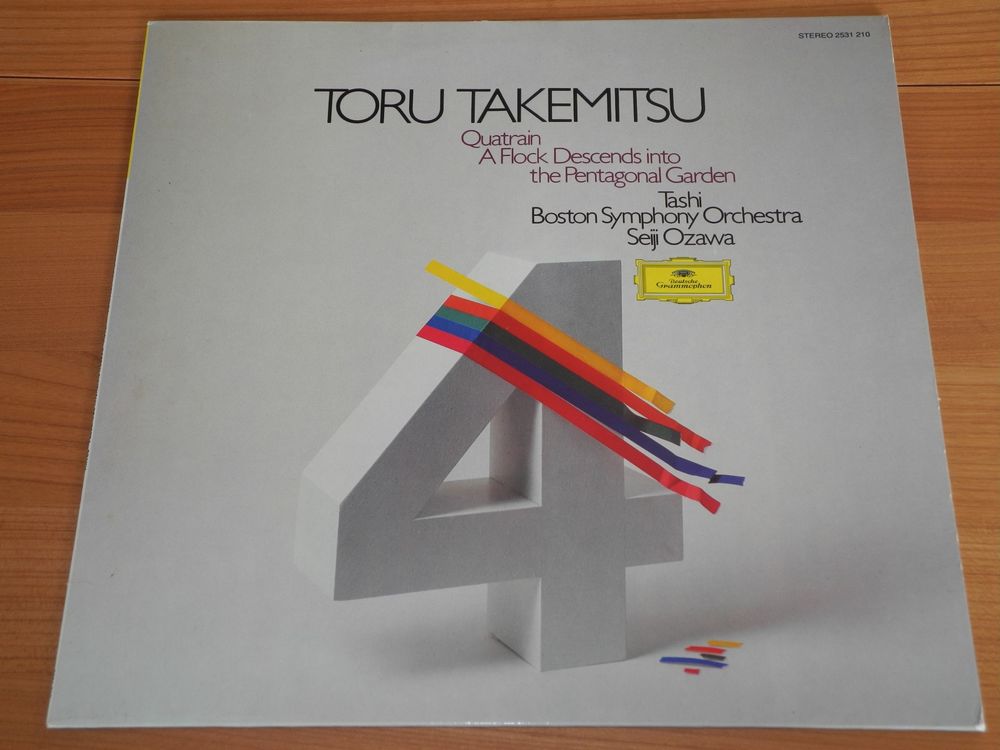 TORU TAKEMITSU: QUATRAIN - OZAWA - DGG (Neu (gemäss Beschreibung)) in