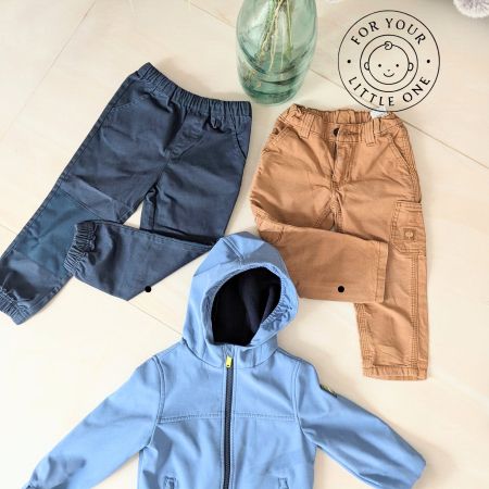 3-teiliges Kinder Outdoor Set Gr. 98/104 (Strauss, Tchibo, N