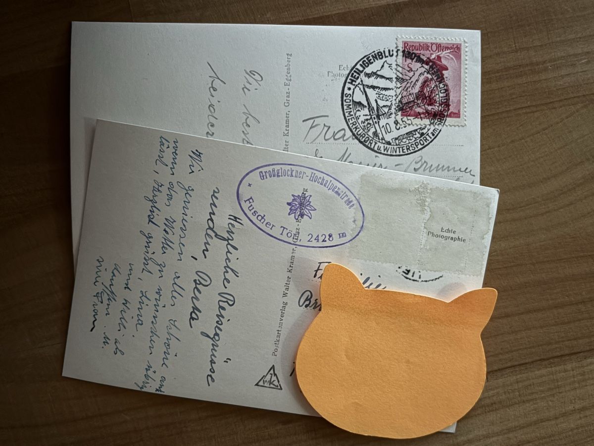 Cartoline postali: AK von Grossglockner – Usato da Rümlang venduto da Kartenpost1 2