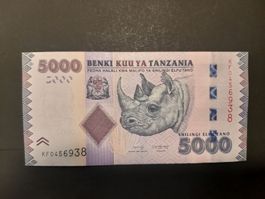 Tanzania 5'000 Shillings - UNC