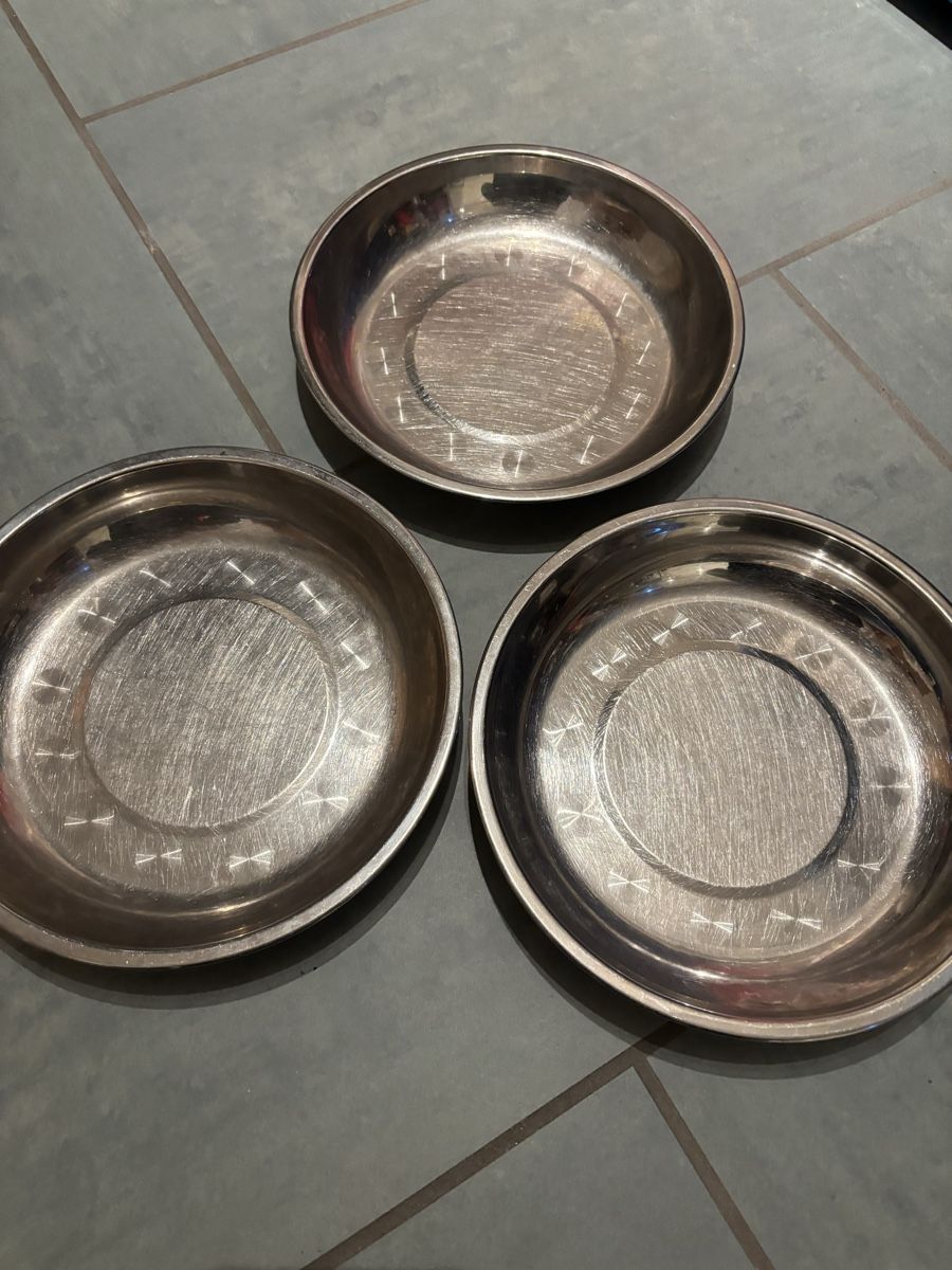 Teller:  3 Inox Teller – Gebraucht aus Bellinzona von giu_vfl7