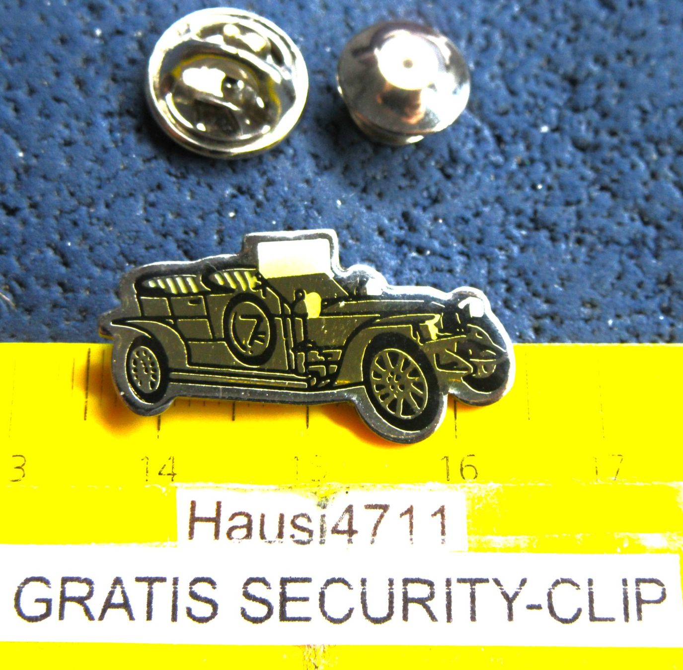 Rolls Royce Placchette & Badge: RR ROLLS-ROYCE SILVER GHOST AUTO PIN GLASIERT KLEIN-FEIN – Usato da Ettingen venduto da Hausi4711