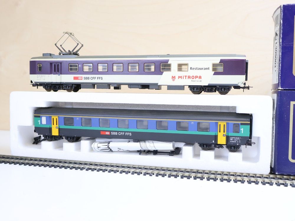 Lima Collection REX Papagei & SBB Mitropa Wagen - Rarität H0 (Gebraucht ...