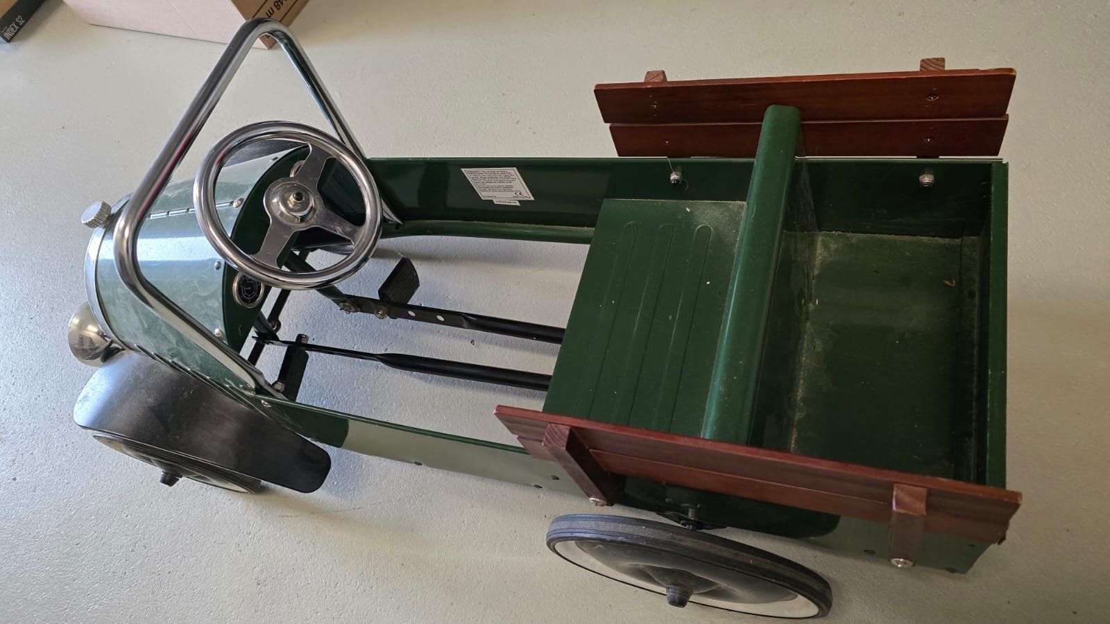 Veicoli per bambini: Tretauto Oldtimer 1939 grün gut erhalten – Usato da Turbenthal venduto da Raschka65 2