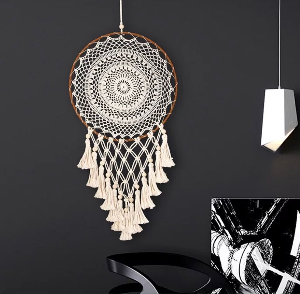 Tutte le decorazioni: Makramee Traumfänger/Windspiel Easy NEU – Nuovo e nell'imballaggio originale da Lachen SZ venduto da Luxolino 1