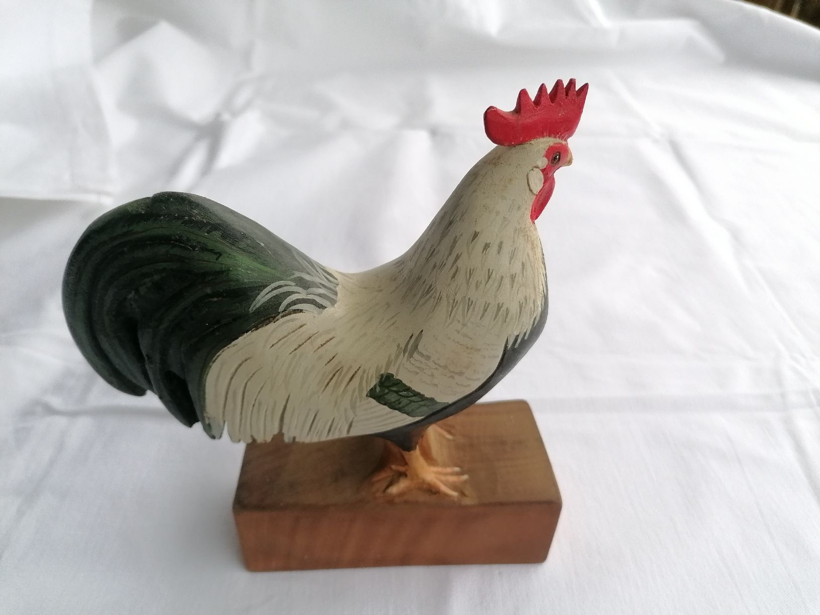 Statuette: Huhn / Güggel, Holz geschnitzt – Usato da Werthenstein venduto da Marsche1 1